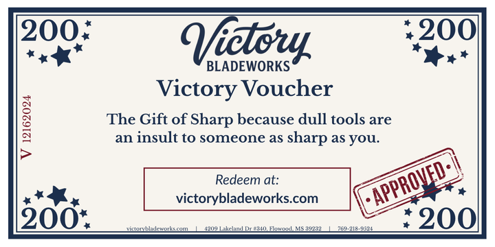 Victory Bladeworks Gift Card